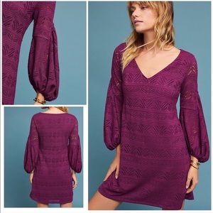 Anthropologie Maeve bell sleeve dress XL